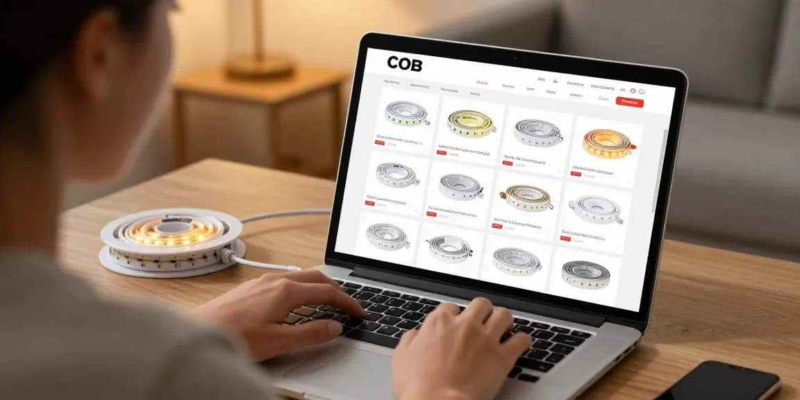 Benzi LED COB – oferta de căutare în e-commerce pentru iluminat premium