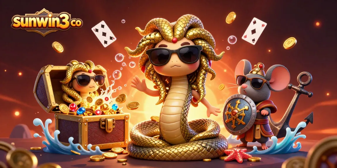 Experience thrilling gameplay with sunwin3 co as Medusa and her allies attract gold and treasures.