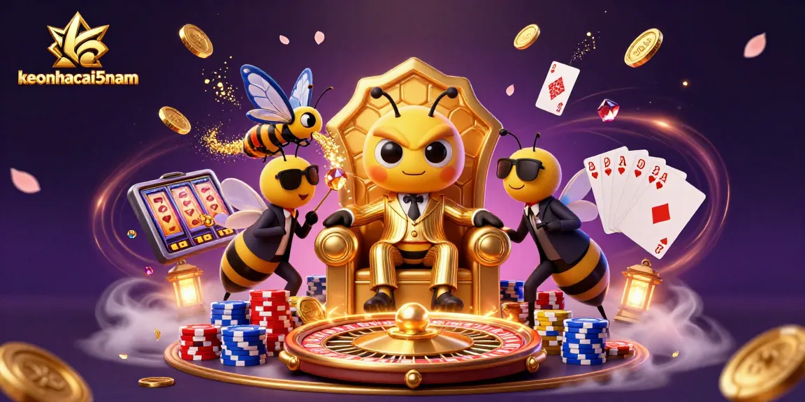Win big with keonhacai5nam as the bumblebee mob boss oversees thrilling sports betting action!